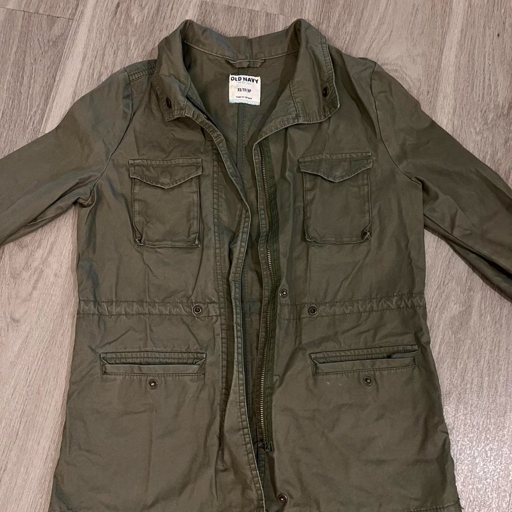 Green Utility Jacket - Picture 3 of 5